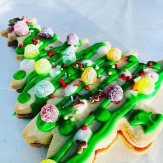 Christmas Empire Biscuits