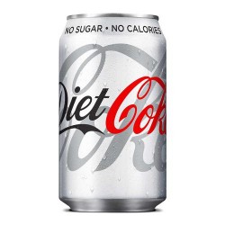 Diet Coca-Cola Soft Drink 330ml Can