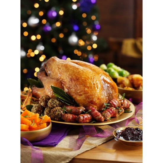 Christmas Turkey With All the Trimmings